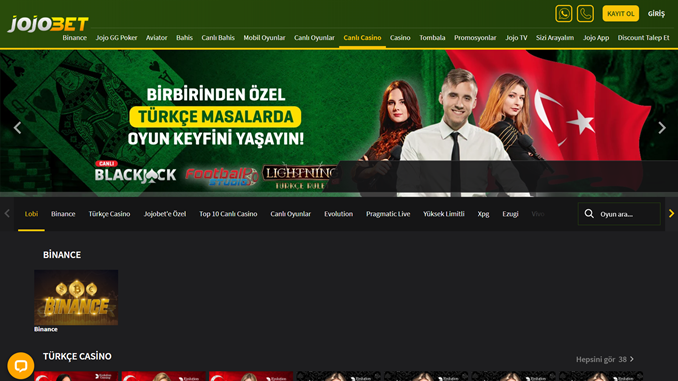 Jojobet giriş adresi
