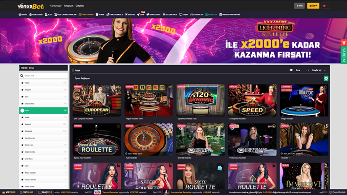 Venüsbet Rulet Güvenilir mi? – Venüsbet Rulet Kuralları